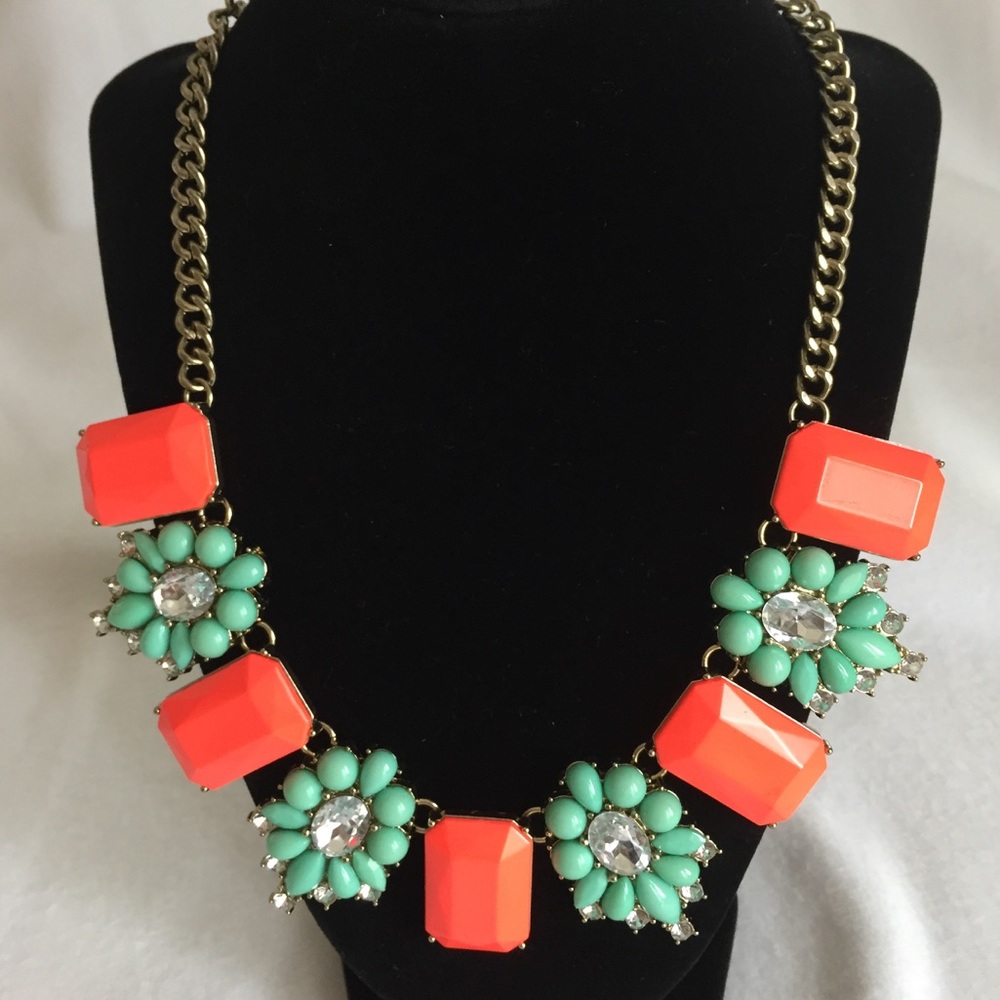 J. Crew statement necklaces